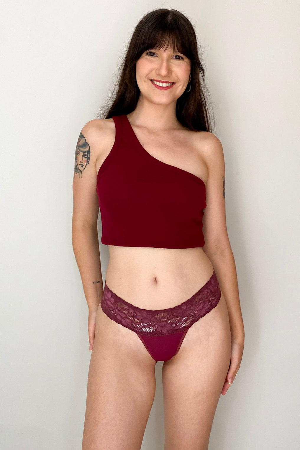 Calcinha Fio Duplo De Cós Em Renda Kira